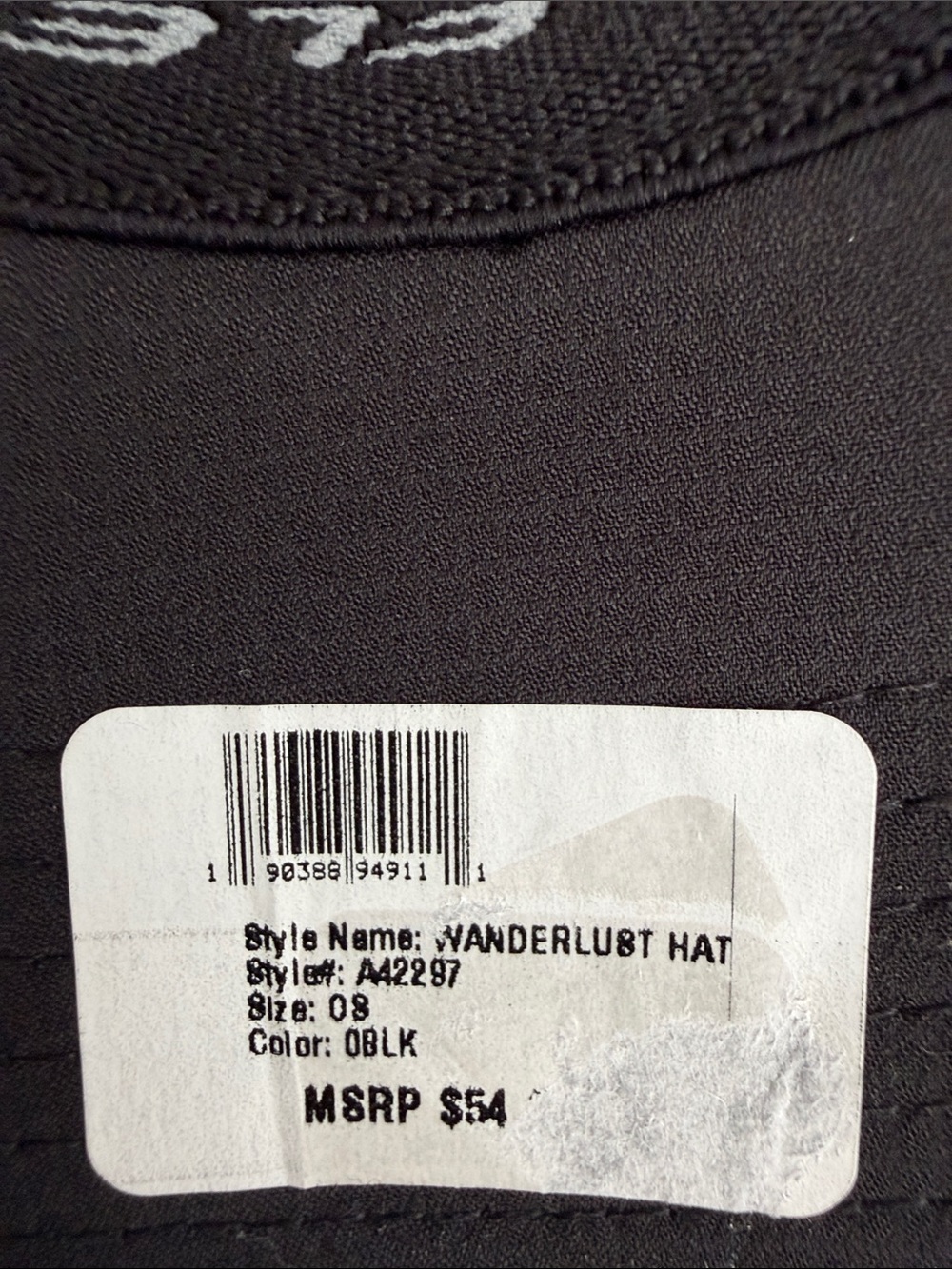 Travis Mathew Wanderlust SnapBack Hat - Black - Picture 3 of 9